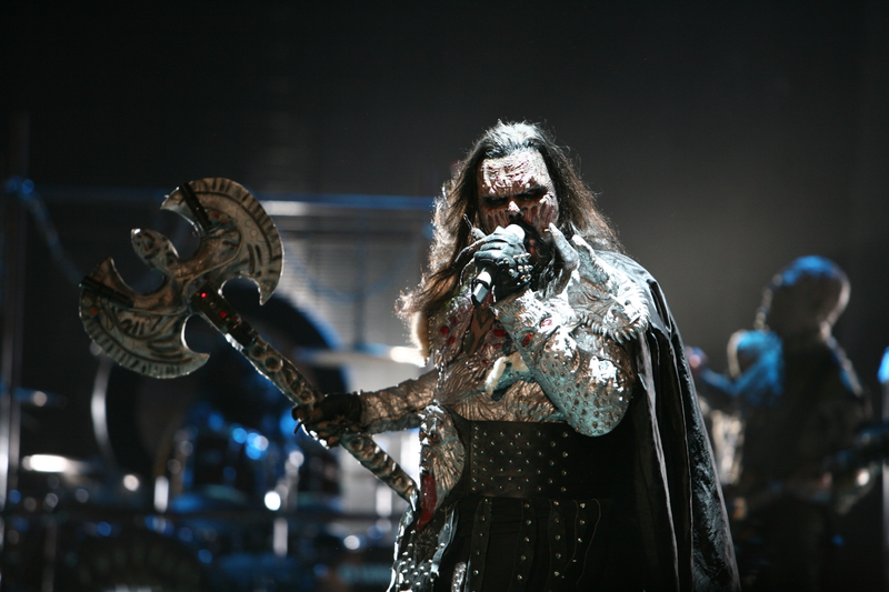 Imagen: Lordi, ganador de Eurovisionen en el 2006. Wikimedia Commons